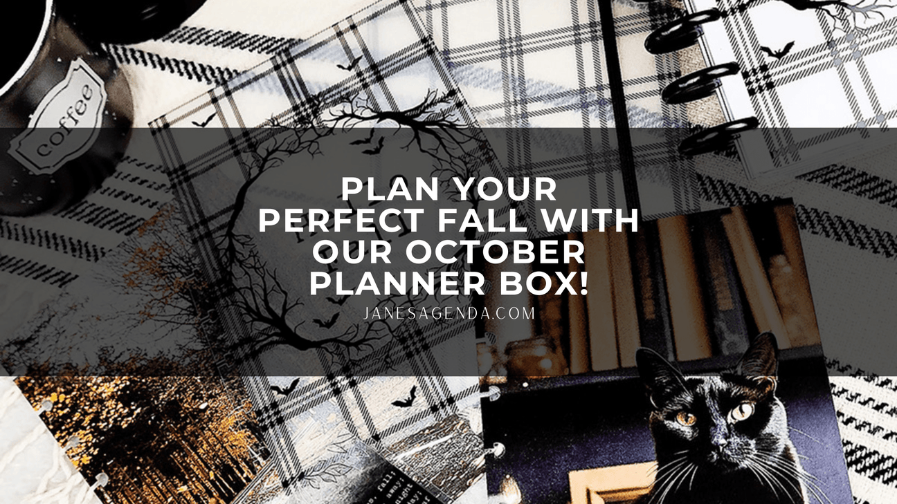 Planning Your Perfect Fall: Get Halloween-Ready with Our October Planner Box! - Jane's Agenda®