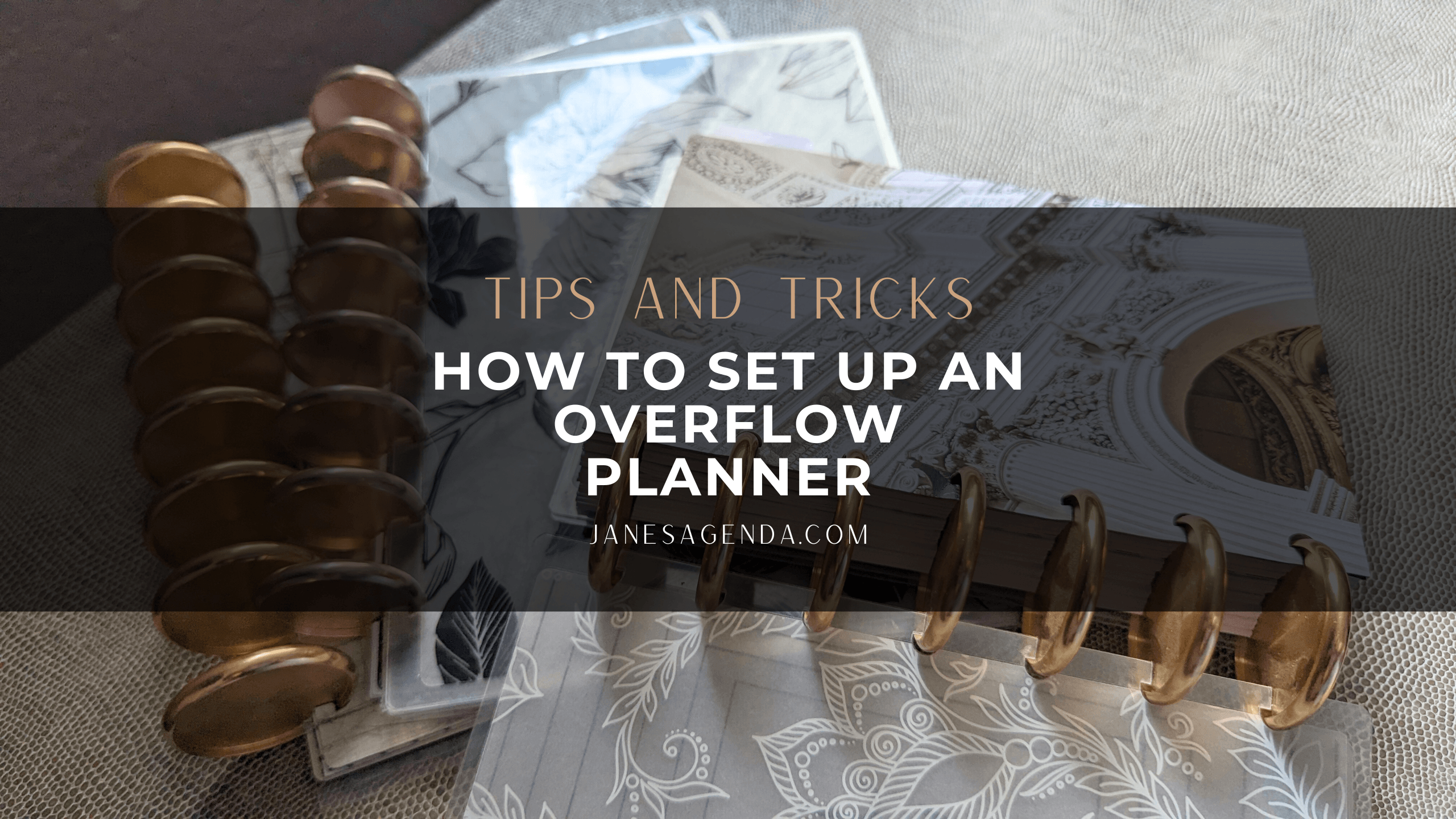 What is an Overflow Planner and How to Set One Up - Jane's Agenda®