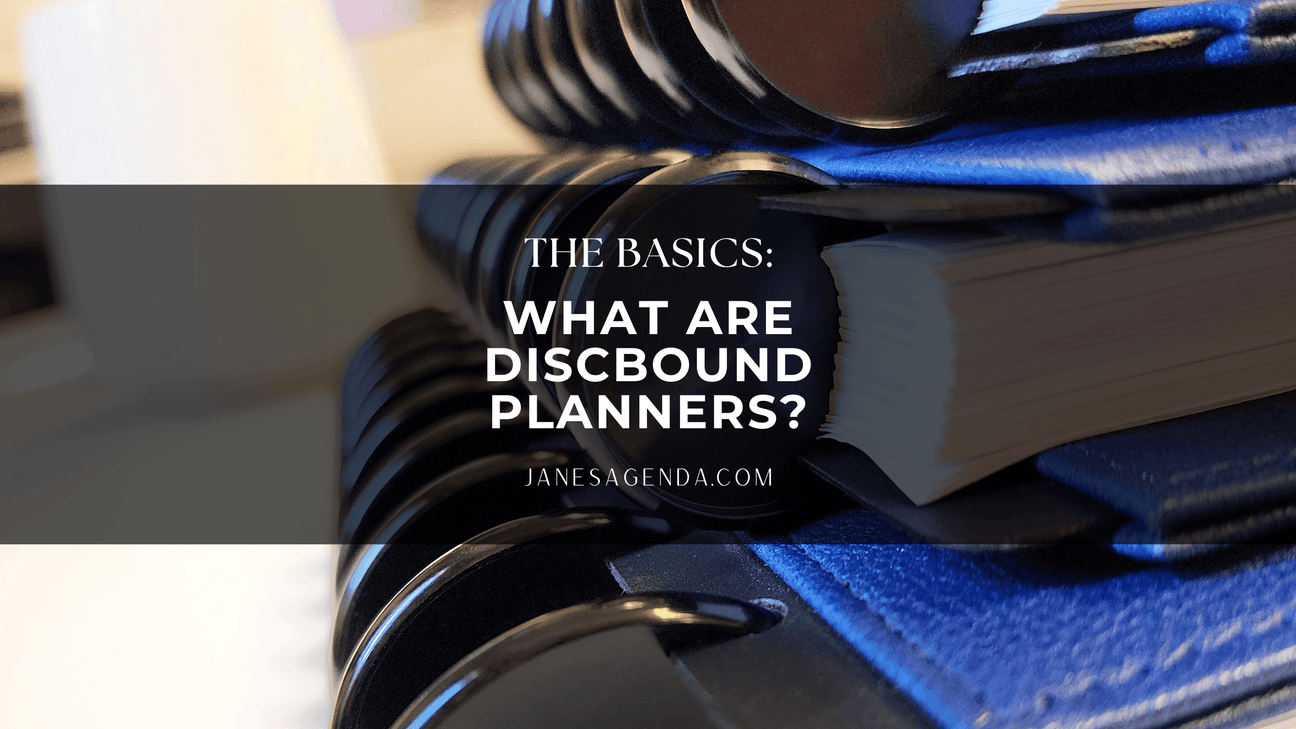 The Basics: What are discbound planners? - Jane's Agenda®