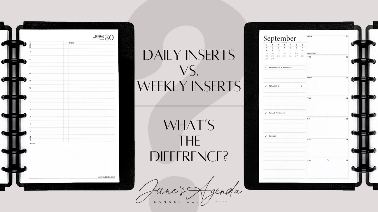 Daily Vs. Weekly Planning What's the Difference?