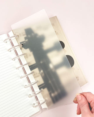 Frosted Planner Dividers
