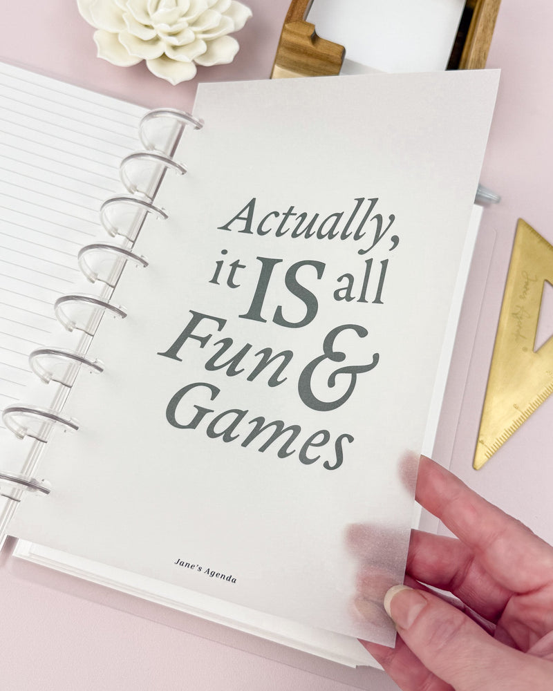 Vellum Planner Dashboards