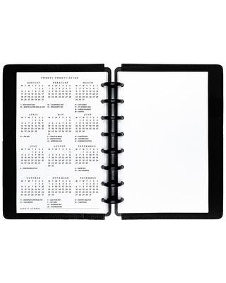 2026 Quick-glance Calendar Planner Inserts 2.0 | Dated