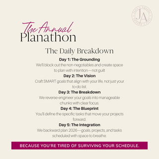The Annual Planathon | 2026 Edition