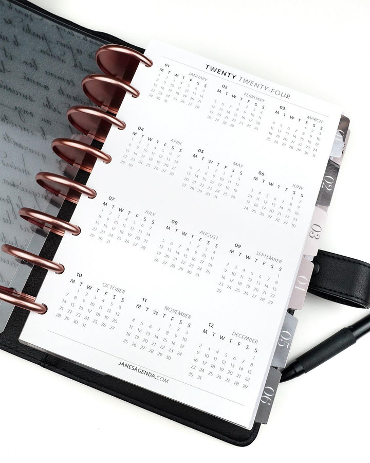 2025 Calendar Planner Dashboard | Disc-Bound | Jane's Agenda® 2025-calendar-planner-dashboard-disc-bound-jane-s-agenda