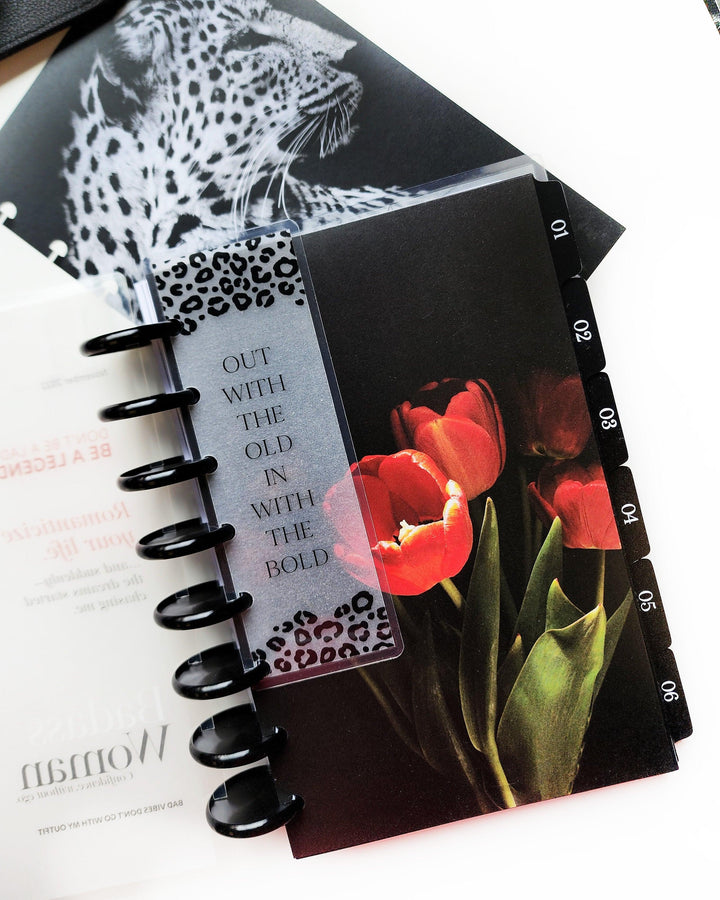 Planner page finders for discbound and six ring planners, binders, and notebooks by Jane's Agenda.