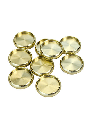 Gold metal planner binding discs by Jane's Agenda for discbound planner systems.