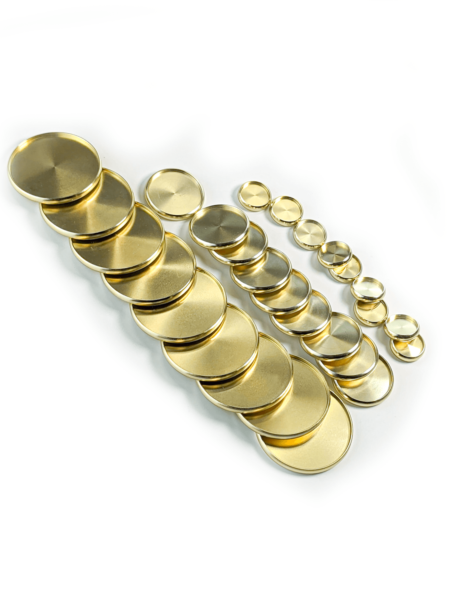 Champagne Gold Binding Discs for Discbound Planners