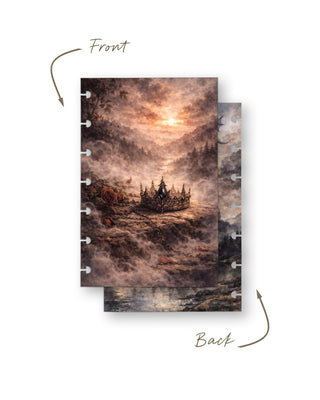 Cardstock Planner Dashboard Set of 2 | Fairy Tale