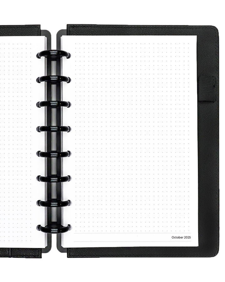 Weekly planner inserts refill pages for disc-bound planners and disc notebooks by Jane's Agenda.