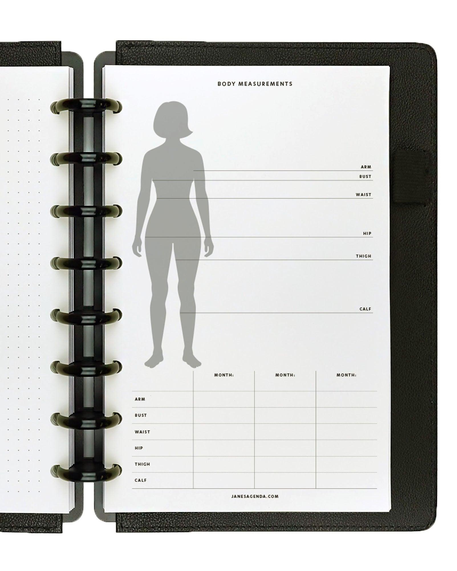Wellness Dossier Planner Refill Pages | Jane's Agenda® wellness-dossier-planner-refill-pages-jane-s-agenda