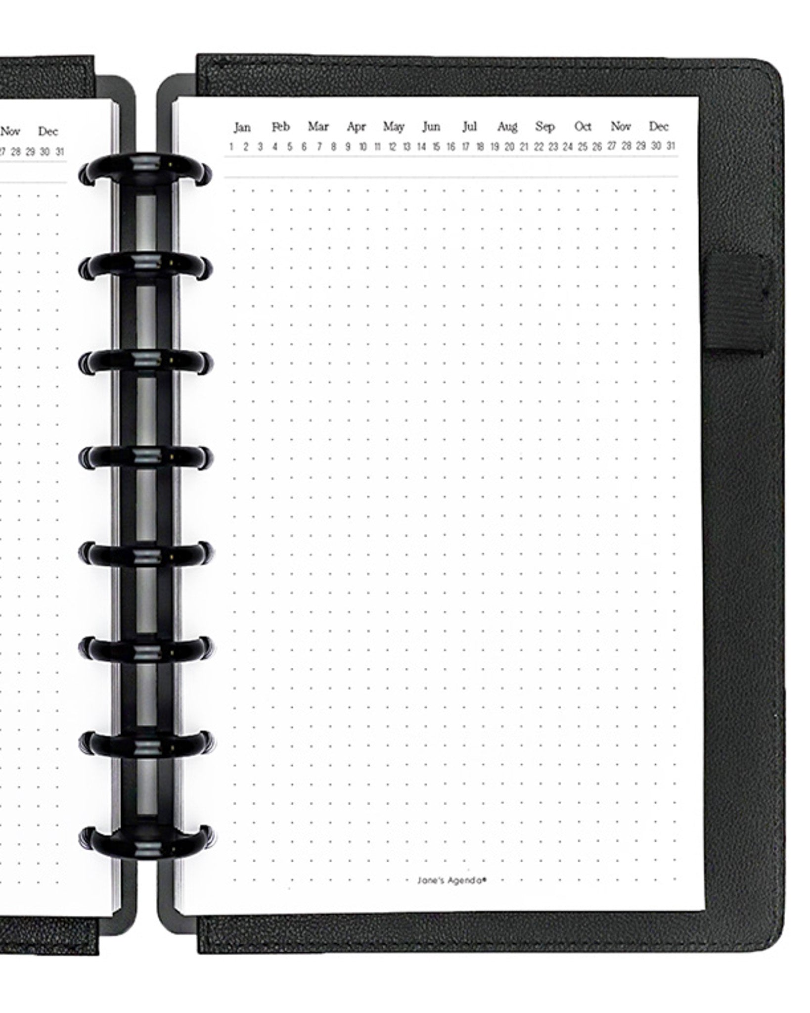 Journal Notes Dot Grid Planner Inserts by Jane's Agenda