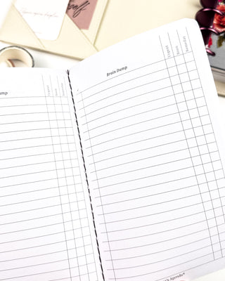Clear your mind and organize your thoughts with this Brain Dump planner insert. Designed with dedicated sections for urgent, soon, and someday tasks, it helps you capture ideas, prioritize responsibilities, and stay focused throughout the day.