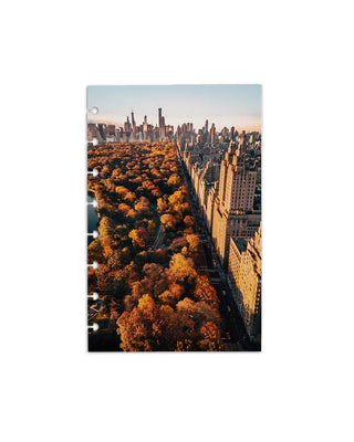 Autumn view of Central Park in New York