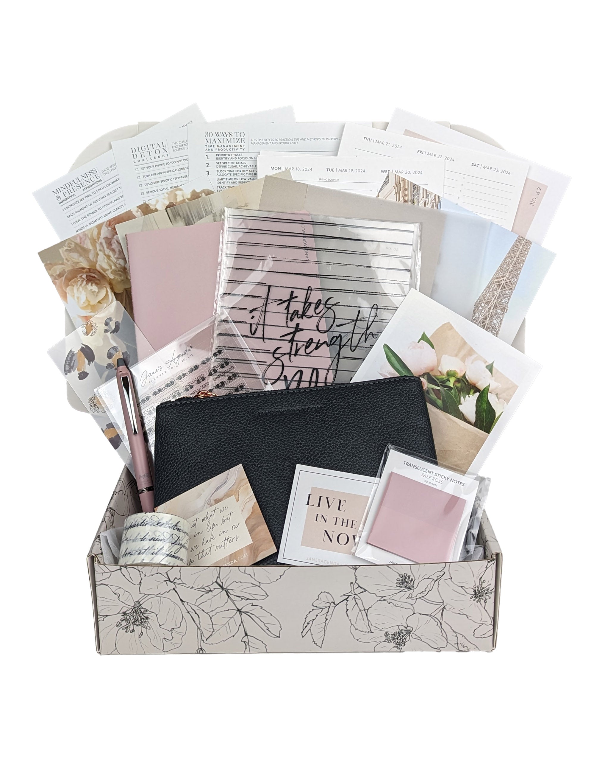 Deluxe Planner Lifestyle Subscription Box by Jane's Agenda.