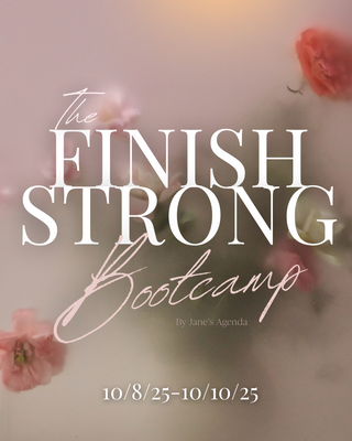 The Finish Strong Bootcamp | Live + Replays