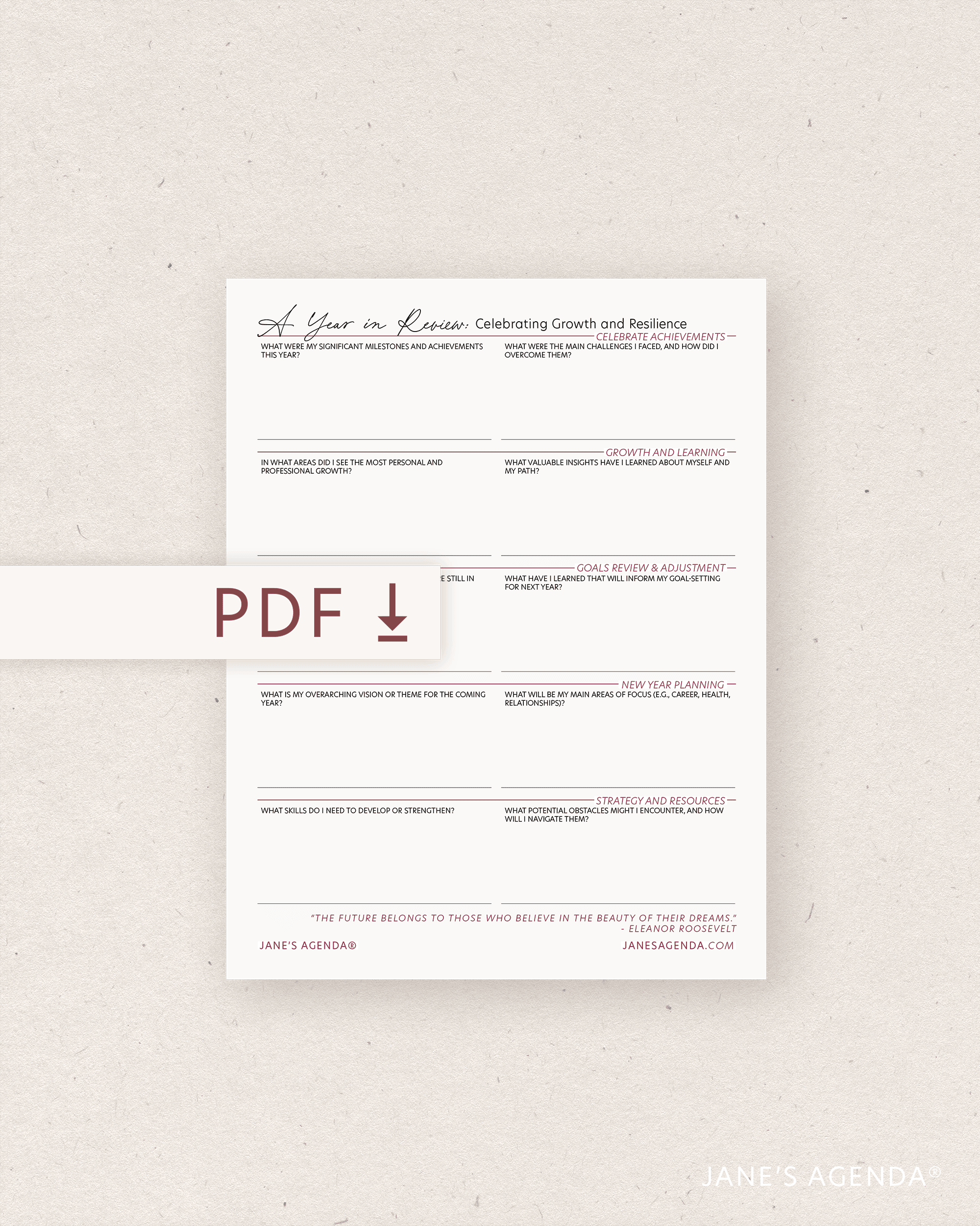 Year In Review Worksheet 2023 Pdf Free Download Year In Review Worksheet 2023 Pdf Free Download