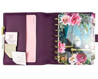 Clear Discbound Planner Cover | Garden Party