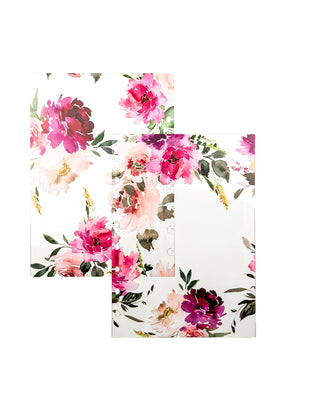 Clear Discbound Planner Cover | Garden Party