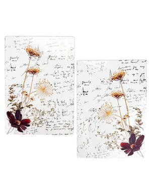 Gilded Floral clear cover