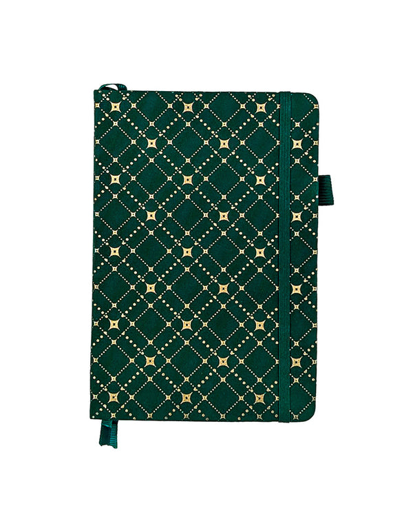 Green and gold dot grid journal from Jane's Agenda