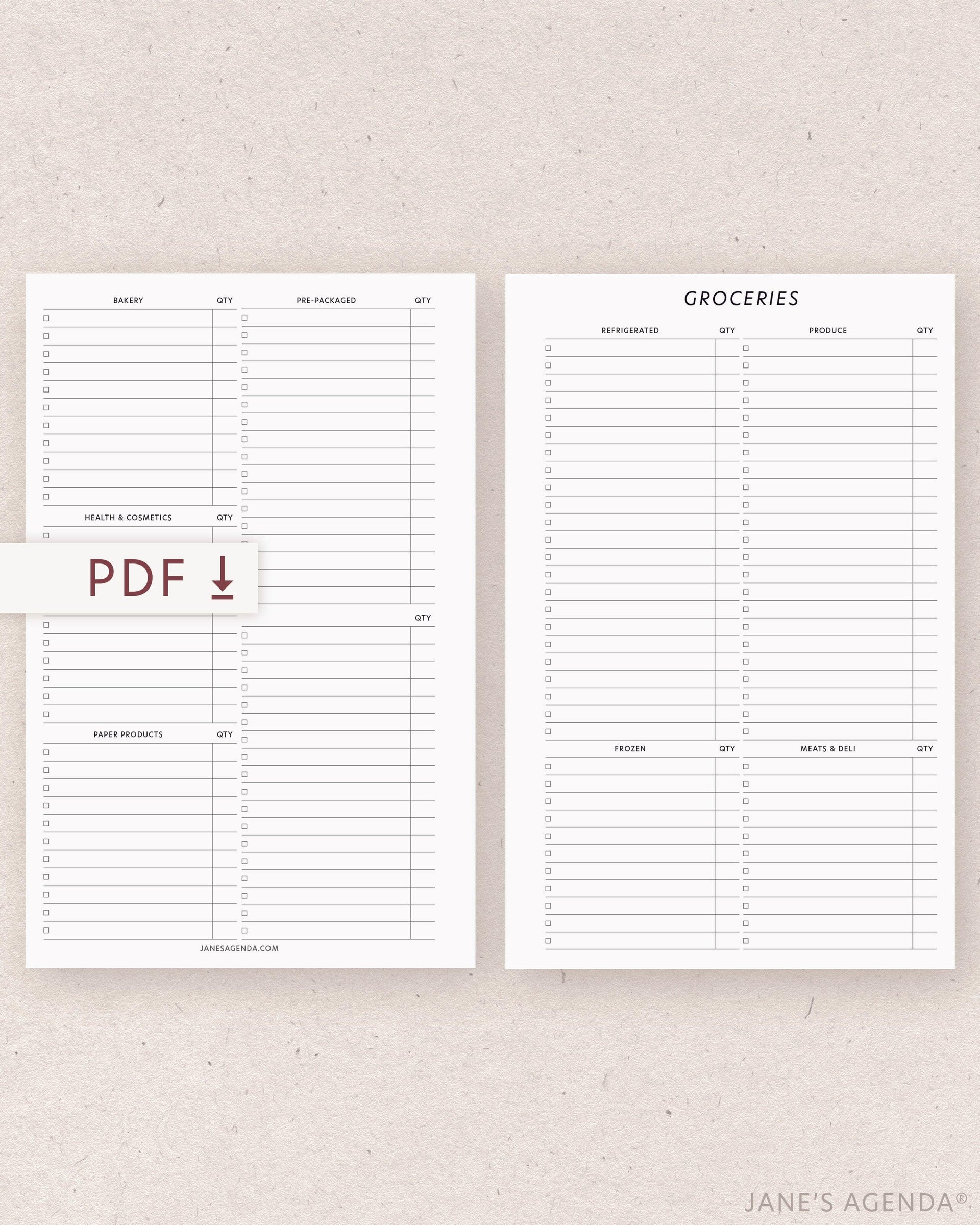 Printable Lifestyle Planner Inserts for Discbound printable-lifestyle-planner-inserts-for-discbound