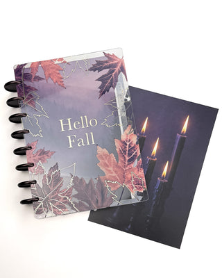 Cardstock Planner Dashboard Set of 2 | Mysterious Autumn