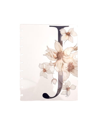 Clear Plastic Dashboard | January Floral