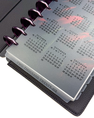 Bottom Tabbed Divider | Frosted | 2026 Quick Glance