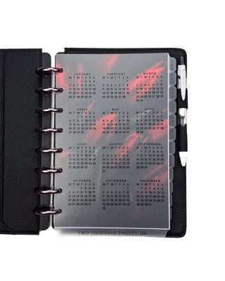 Bottom Tabbed Divider | Frosted | 2026 Quick Glance