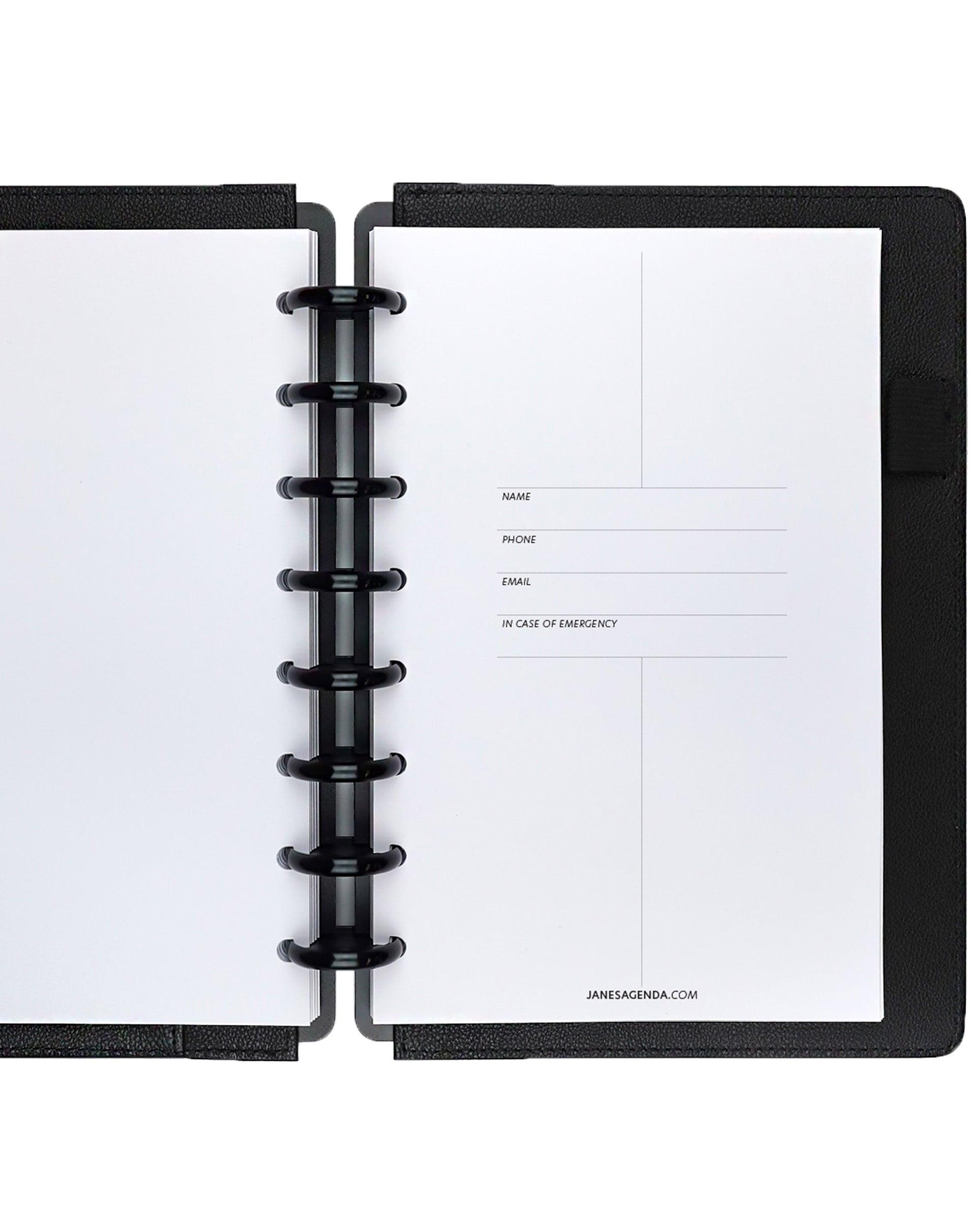 Monthly Calendar Planner Refill Pages Jane s Agenda Monthly calendar planner refill pages jane s agenda