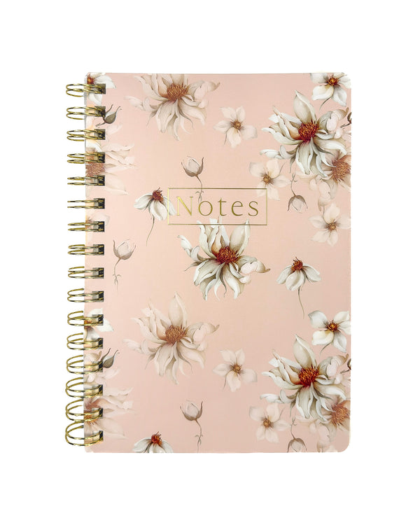 Floral lists notebook from Jane's Agenda