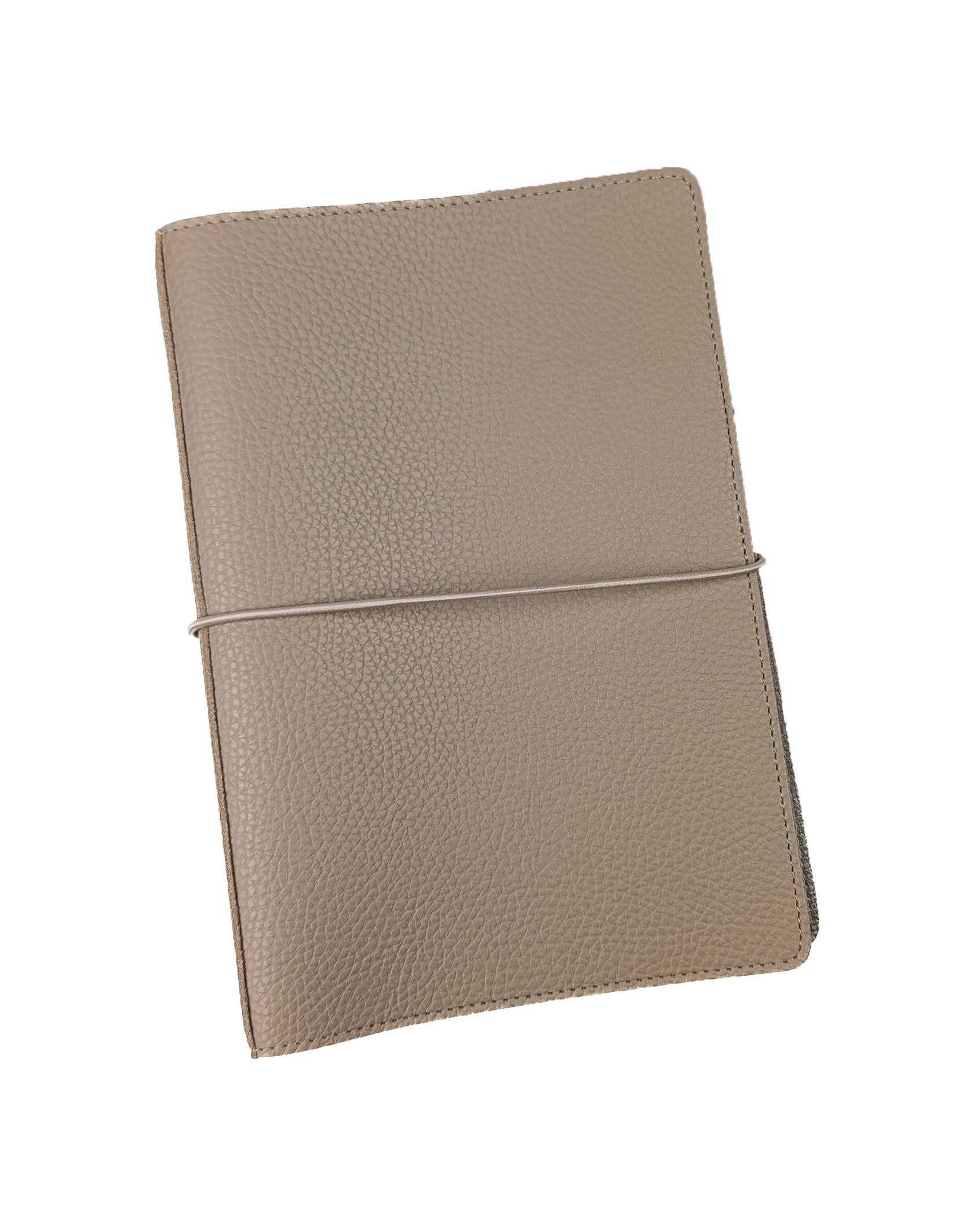 Beige Saddle Stiched Notebook Cover in half letter