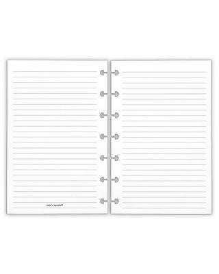 Lined Notes Planner Inserts 2.0