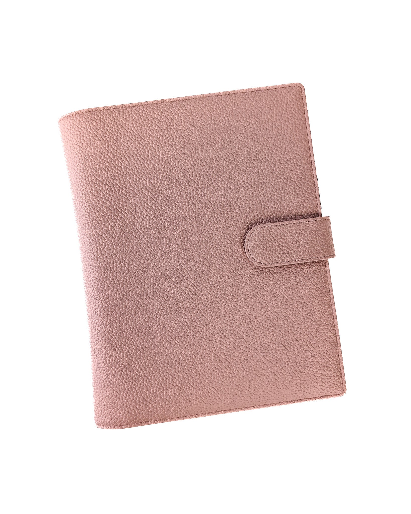 Wrap-around Discbound Planner Cover |  Blush Pink