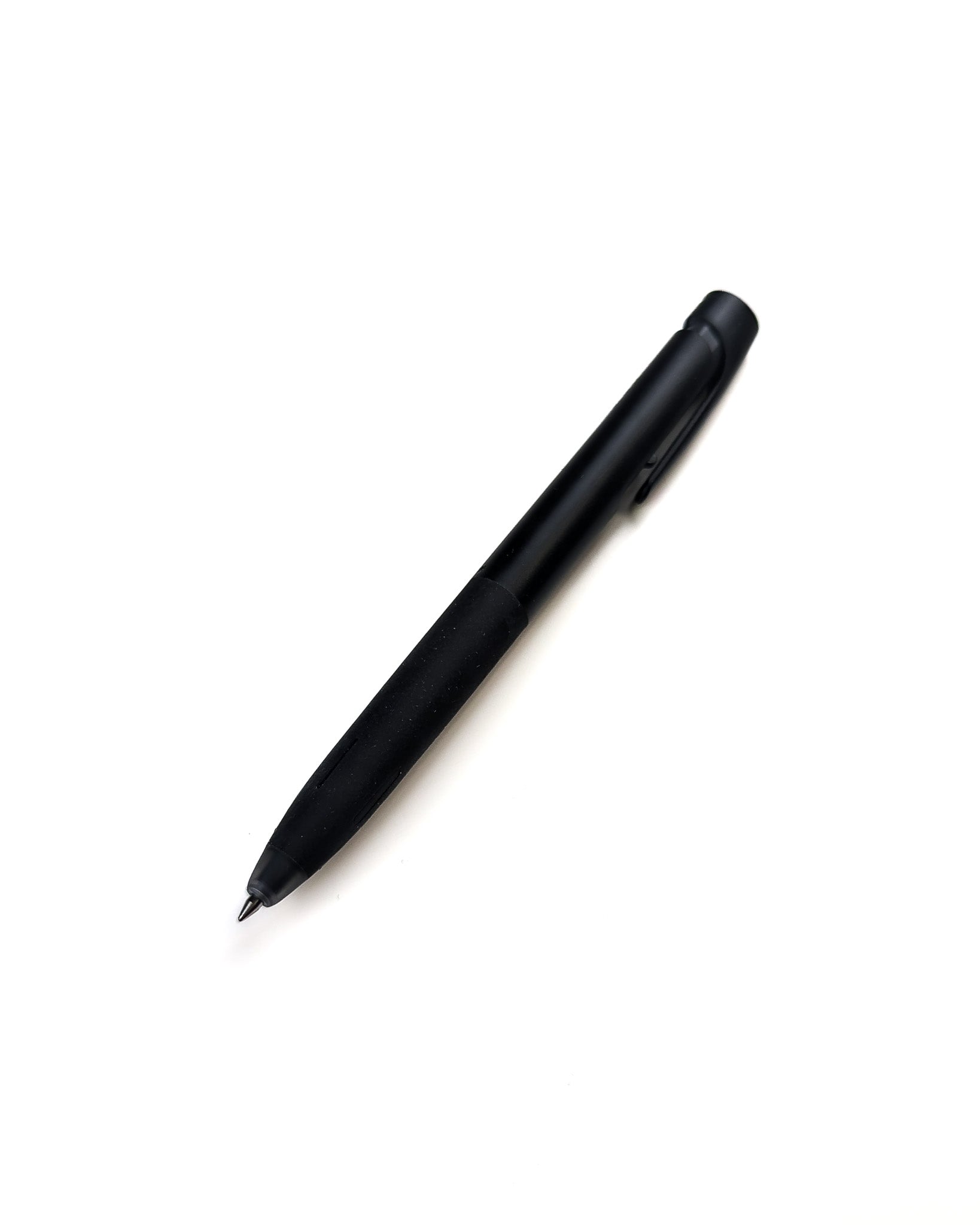 Zebra® black ink gel pen with 0.7 mm point tip.