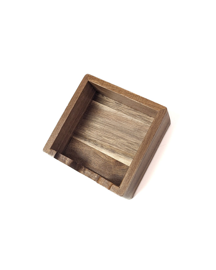 Decorative wooden sticky note holder by Jane's Agenda.