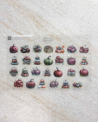 Adhesive Planner Stickers | Autumn Harvest