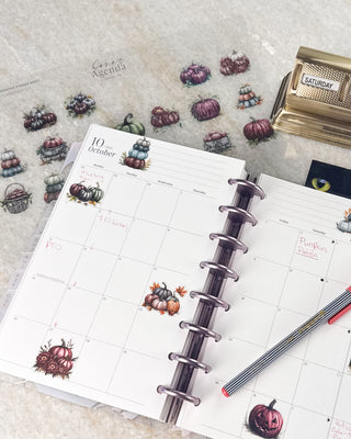 Adhesive Planner Stickers | Autumn Harvest