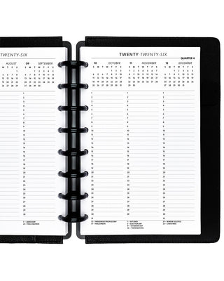 Quick-glance Calendar Planner Inserts | Dated 2026