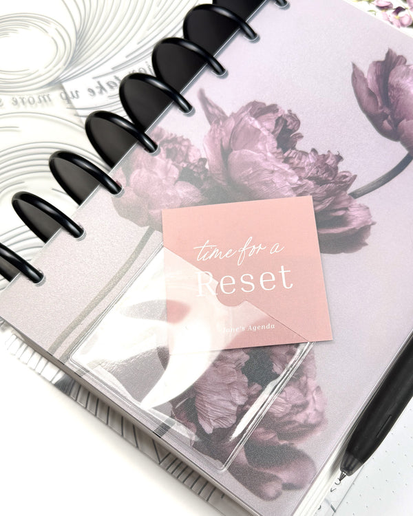 Quote card adhesive pocket from Jane's Agenda