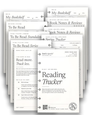 Reading tracker pages