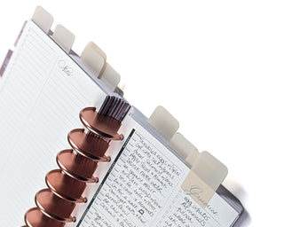 Sand-colored Page Flags by Jane's Agenda®