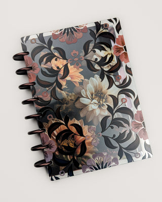 Clear Discbound Planner Cover | Southwestern Floral