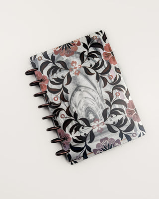Clear Discbound Planner Cover | Southwestern Floral