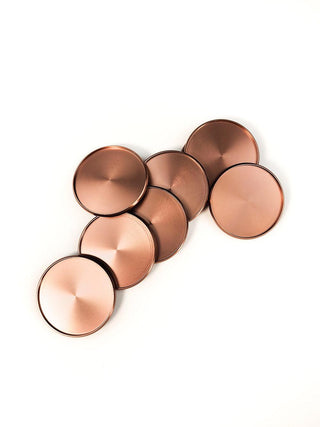 Vintage copper planner binding discs for discbound planners and disc notebooks by Jane's Agenda.