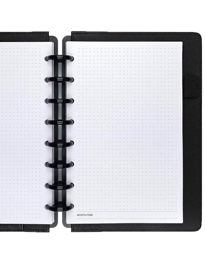 Unated weekly planner inserts for discbound and six ring sizes to us in your disc planner or ringbound planner by Jane's Agenda.