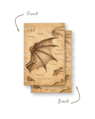 Cardstock Planner Dashboard Set of 2 | Dragon Empire