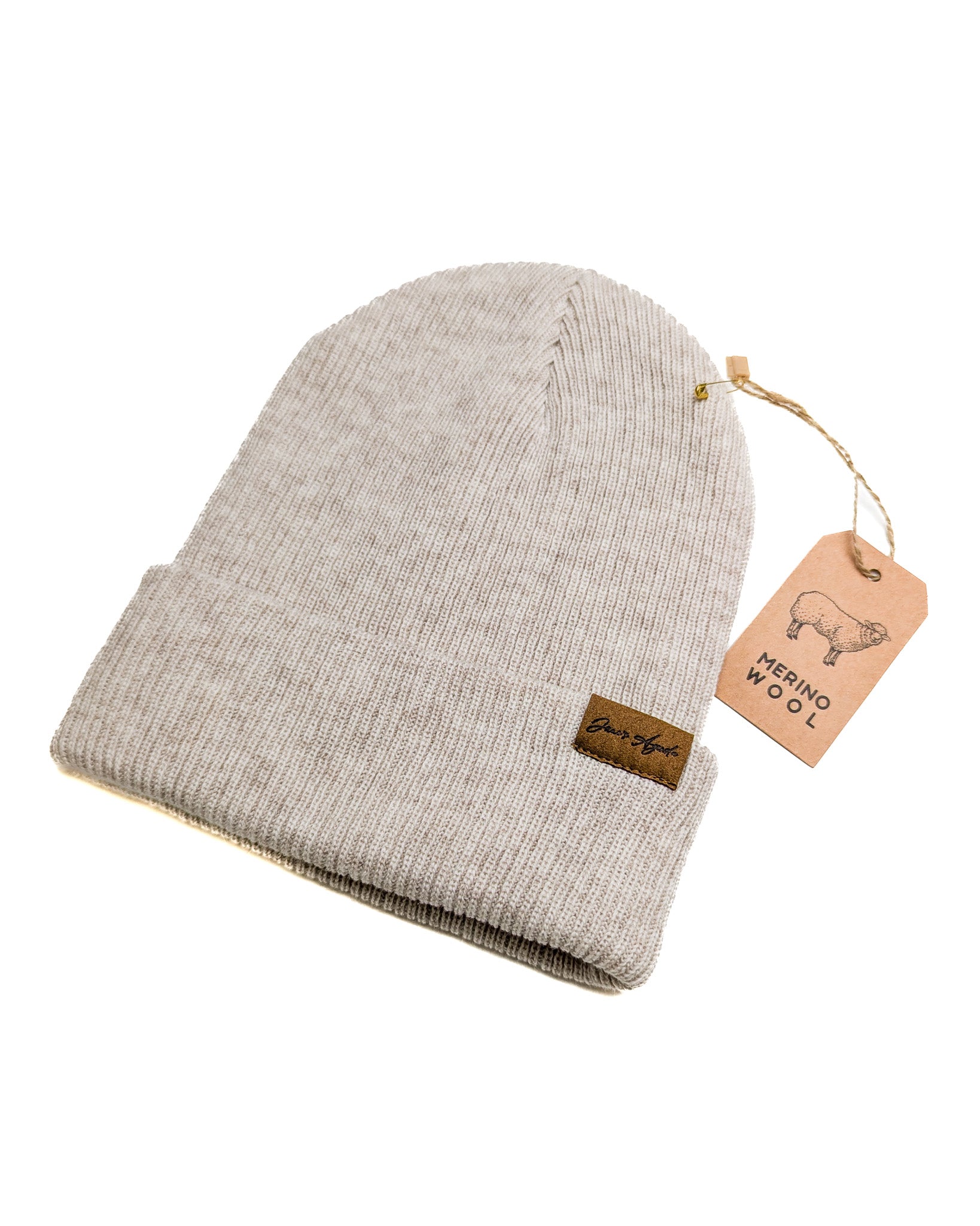 Merino wool beanie by Jane's Agenda.