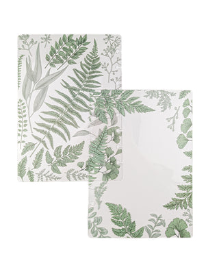 Clear Discbound Planner Cover | Botanical